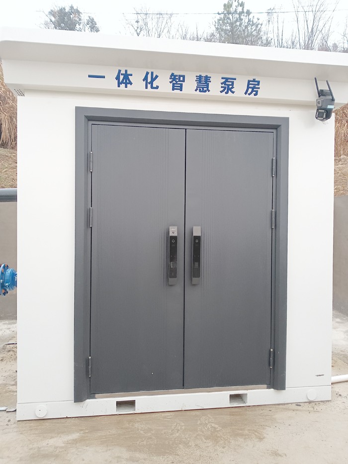 户外一体化变频供水加压智慧泵房